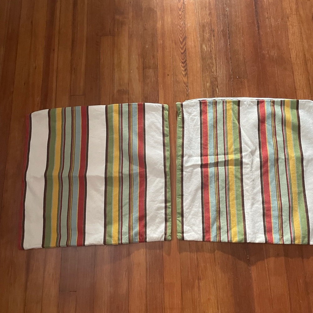 Pottery Barn 23x24 pillow covers